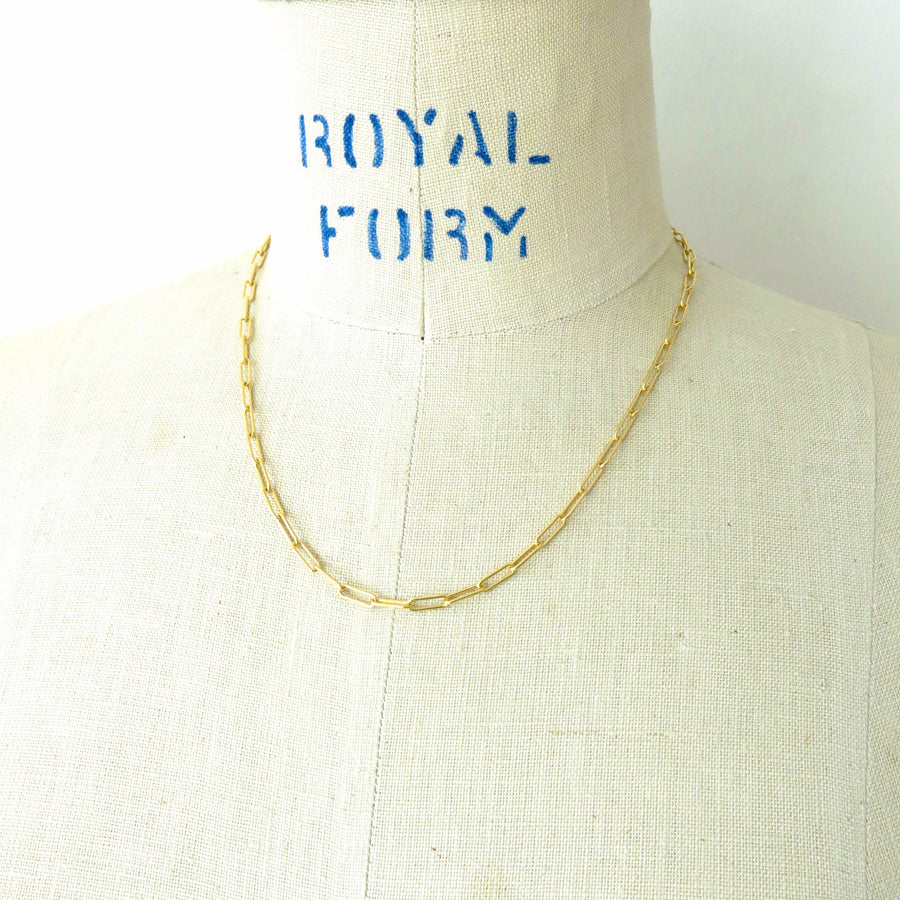 Lyrical Chain Necklace