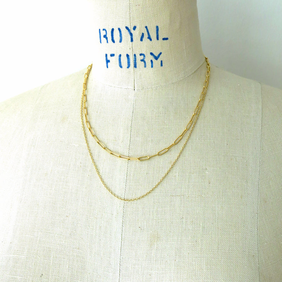 Lyrical Chain Necklace