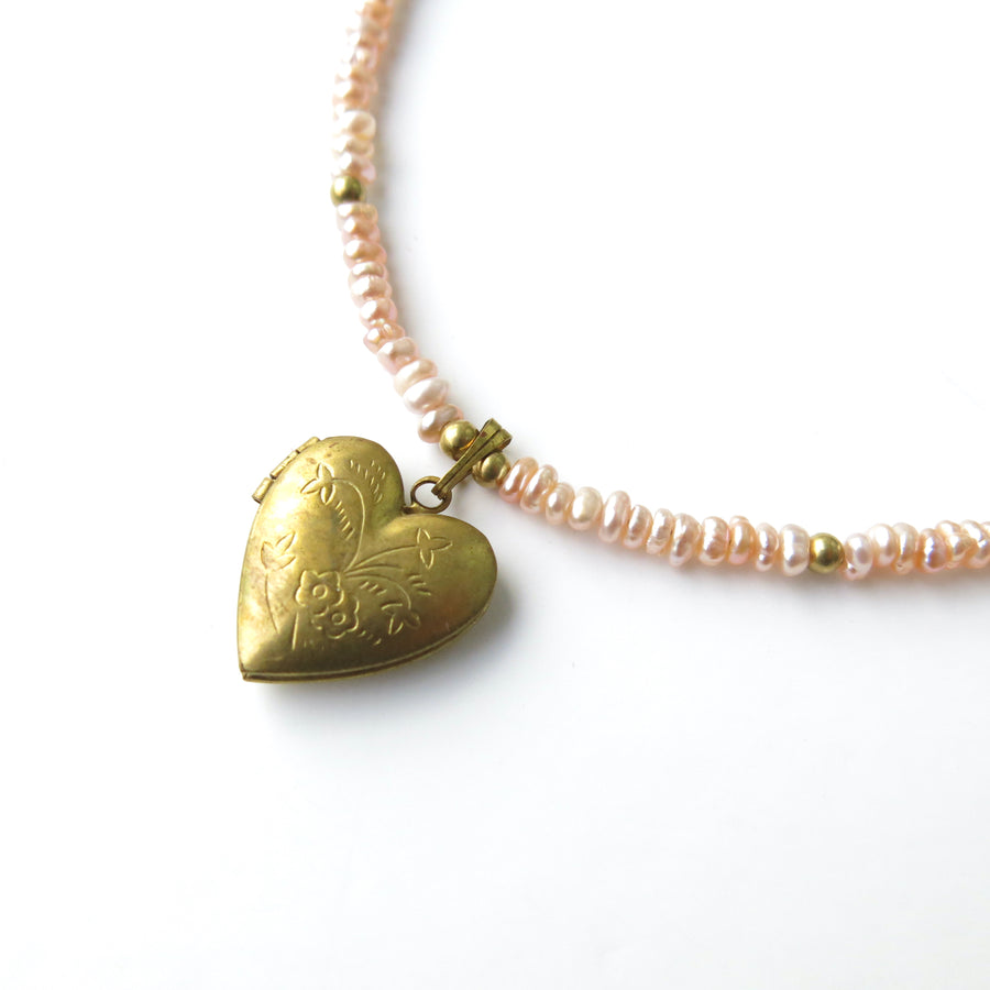 From the Heart Locket Necklace