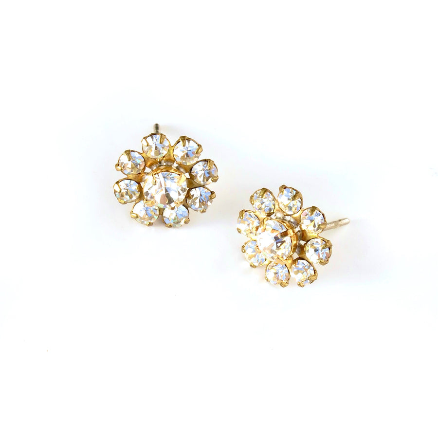 Anemone Crystal Stud Earrings