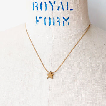 Little Star Necklace - Curated vintage selection from MoonRox 